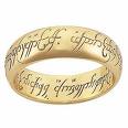 Engraved Gold Ring