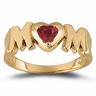 Ruby Gold Mom Ring 2
