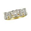 Diamond Gold Mom Ring