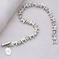 White Gold Diamond Mom Bracelet 2