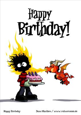 Flamin' Happy Birthday