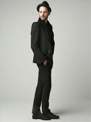 black suit