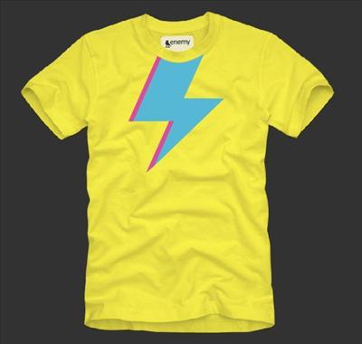 Camiseta de Rayo