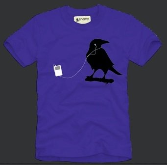 Camiseta de Cuervo iPod