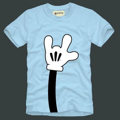 Camiseta de Cartoon Rock