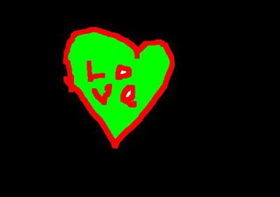 a love heart