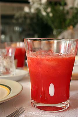 çilekli limonata