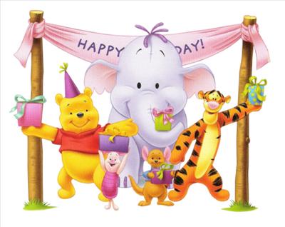 Birthday Winnie the Pooh