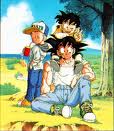 GOHAN,KRILLIN,GOKU