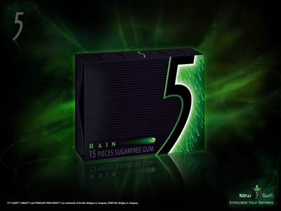 5 gum rain 