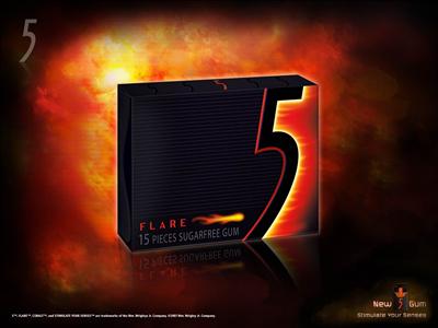 5 gum flare