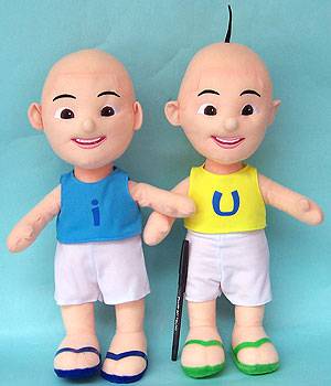 Pasang Boneka Ipin & Upin