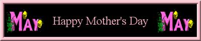Mother's day banner