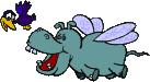 Flying Hippo