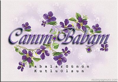 Babalar Gününüz Kutlu Olsun