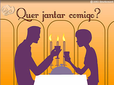 Queres jantar comigo?