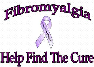 Fibromylagia Cure Ribbon