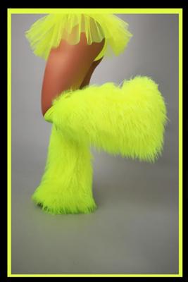 Neon Yellow Fluffies