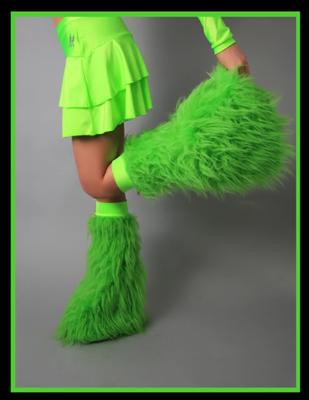 Lime Green Fluffies