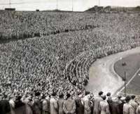 A decent crowd