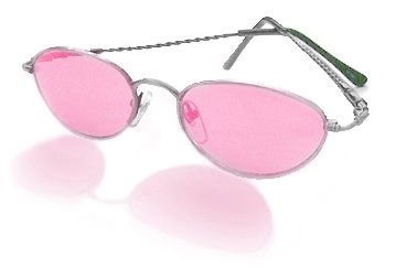 A pair of rose tinted specs