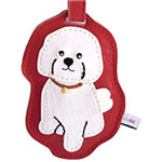 Bichon Luggage Tag