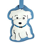 Maltese Luggage Tag