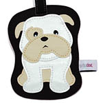Bulldog Luggage Tag