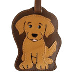 Golden Retriever Luggage Tag