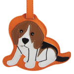 Beagle Luggage Tag