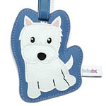 Westie Terrier Luggage Tag