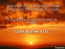 GOD BLESS U