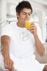 ta bue quoi un jus d'orange