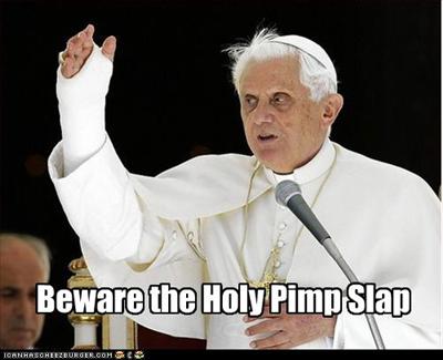 Pope Pimp Slap