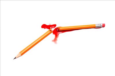 broken pencil