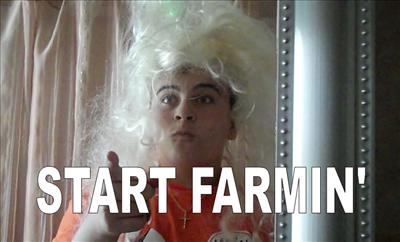 STOP COOKIN' AND START FARMIN'