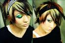 emo hair