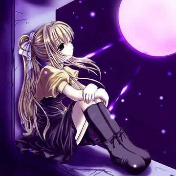 sad emo anima
