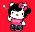 emo hello kitty