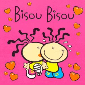 Bisou sur la joue
