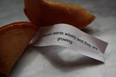 Use your talents wisely and they are growing!