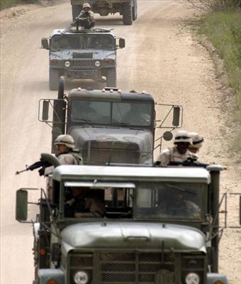 Convoy strike
