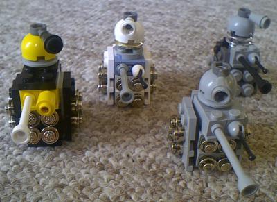 Daleks of Lego