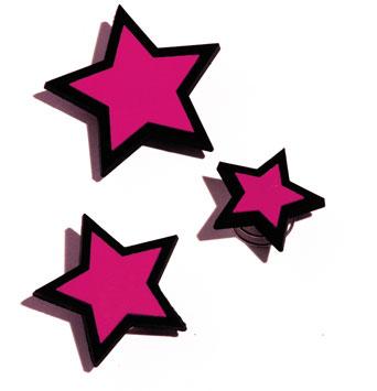 DivaLila Hairclip Stars, pink