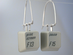 Geek earings