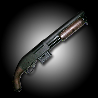sawed off shotgun