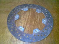 a bent rotor