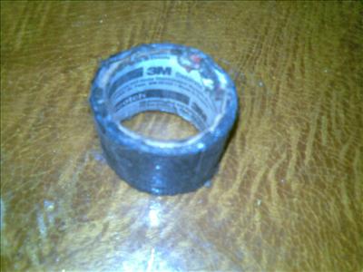 Used roll of Duct-Tape