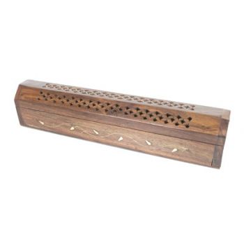 Wooden Box Incense holder and storage