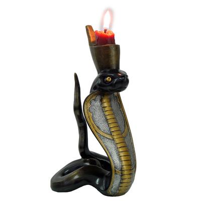 Royal Cobra Candle Holder